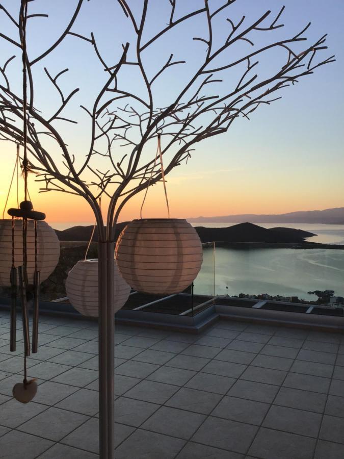 Villa Estée, luxury villa with private infinity pool&jacuzzi Elounda Exterior foto