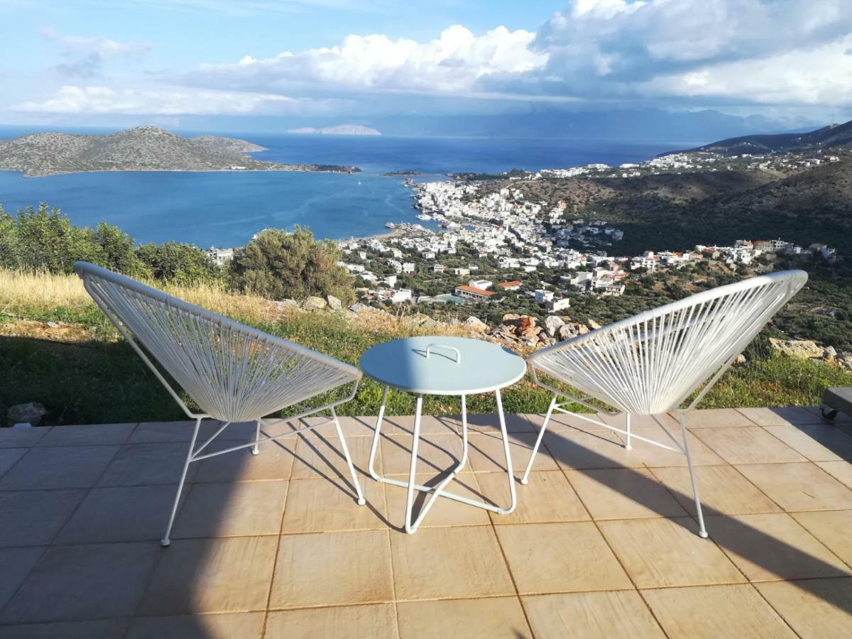 Villa Estée, luxury villa with private infinity pool&jacuzzi Elounda Exterior foto